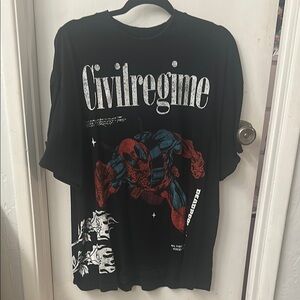 Civil Regime Deadpool shirt (large)